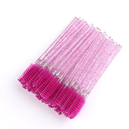  50 Pcs Disposable Eyelash Brushes Set cashymart