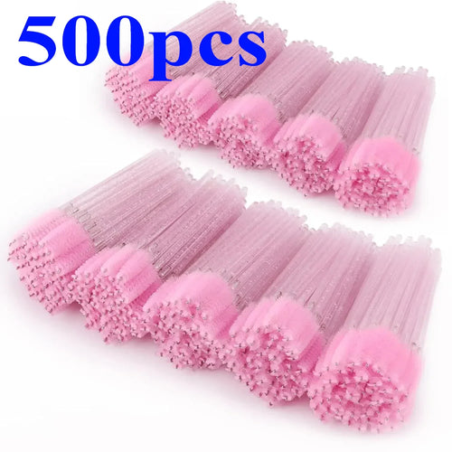  500pcs Disposable Mascara Wands for Eyelash Extensions cashymart