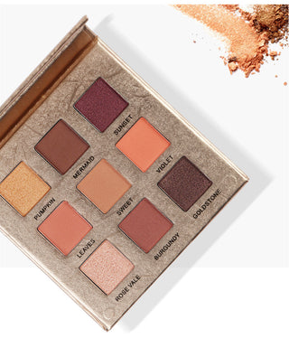  Golden 9-Color Matte Eyeshadow Palette cashymart