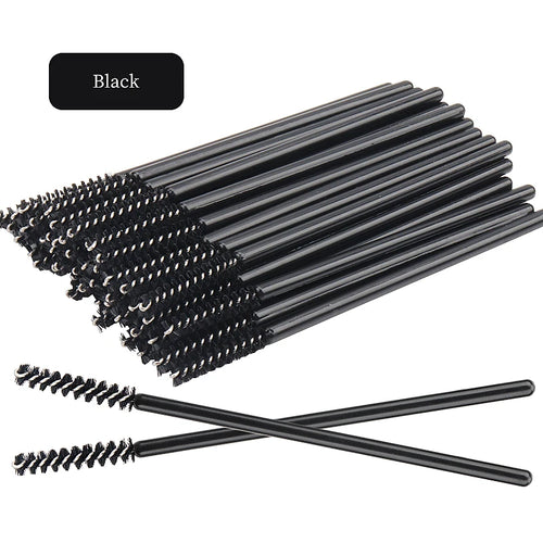  50Pcs Disposable Eyelash Brushes Set cashymart