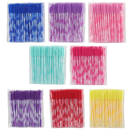  50Pcs Disposable Silicone Eyelash Brushes cashymart