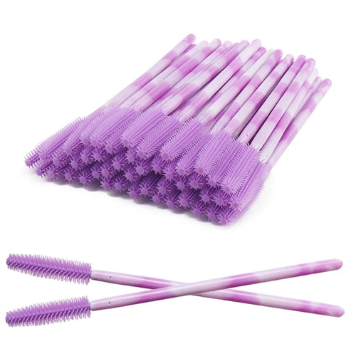  50Pcs Disposable Silicone Eyelash Brushes cashymart