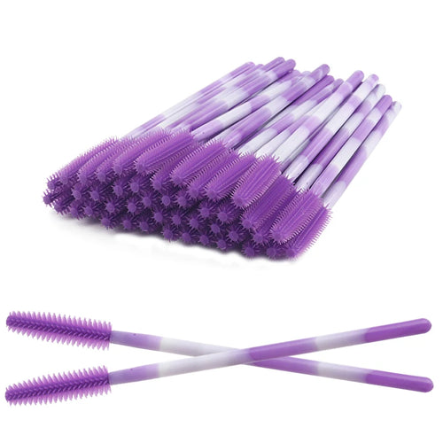 50Pcs Disposable Silicone Eyelash Brushes cashymart
