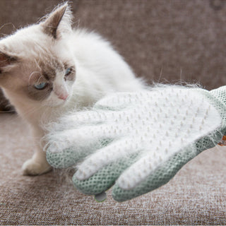  Cat Grooming Glove for Pet Hair Removal and Massage cashymart