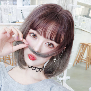  Korean Style Aoki Bangs Wig Set cashymart