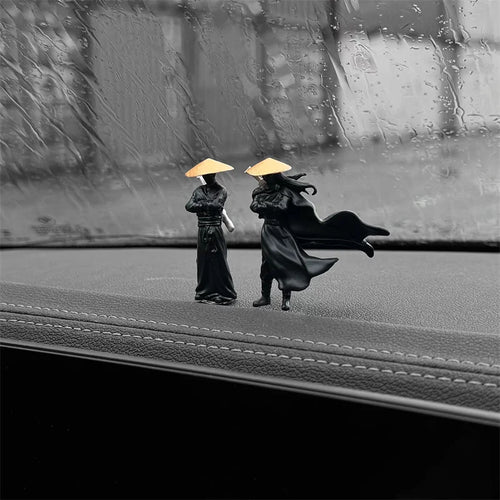  50mm Resin Mini Samurai Ninja Figure cashymart