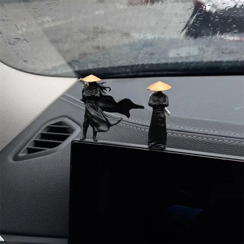  50mm Resin Mini Samurai Ninja Figure cashymart