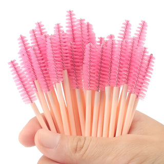  50pcs Eyebrow Mascara Wand Applicator Set cashymart