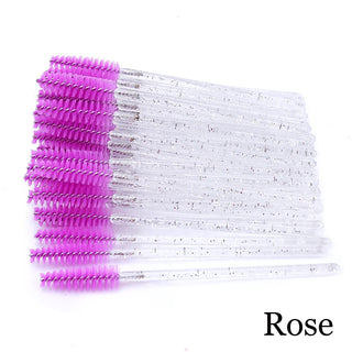  50pcs Eyebrow Mascara Wand Applicator Set cashymart