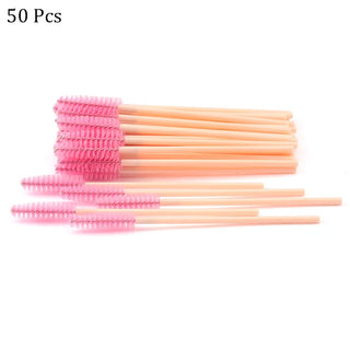  50pcs Eyebrow Mascara Wand Applicator Set cashymart