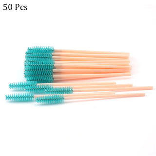  50pcs Eyebrow Mascara Wand Applicator Set cashymart