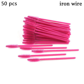  50pcs Eyebrow Mascara Wand Applicator Set cashymart