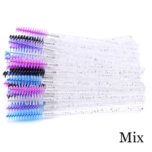  50pcs Eyebrow Mascara Wand Applicator Set cashymart
