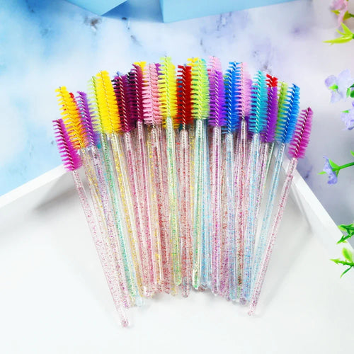  50pcs Eyelash Brush Makeup Tools Set cashymart