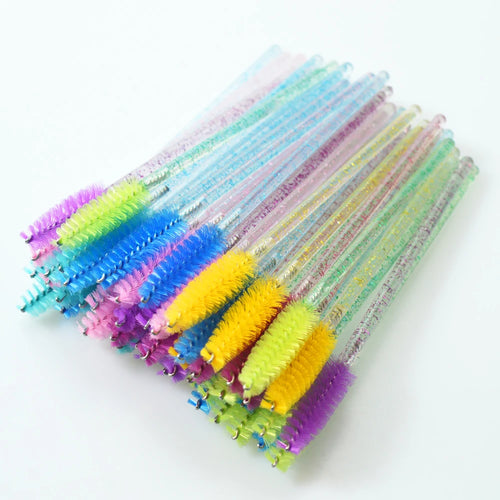  50pcs Eyelash Brush Makeup Tools Set cashymart