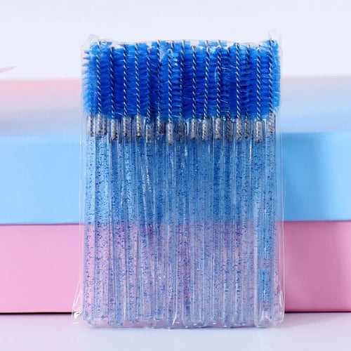  50pcs Eyelash Brush Makeup Tools Set cashymart