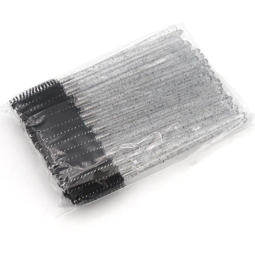  50pcs Eyelash Brush Makeup Tools Set cashymart