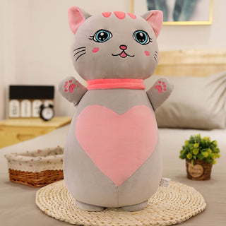  Plush Cat Couple Doll Cushions cashymart