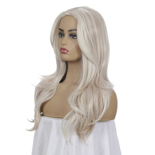  Women's Long Curly Synthetic Wig cashymart