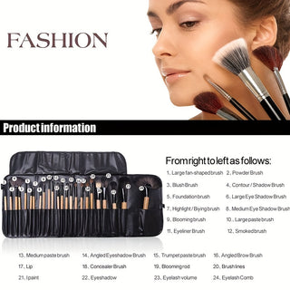  24-Piece Makeup Brushes cashymart