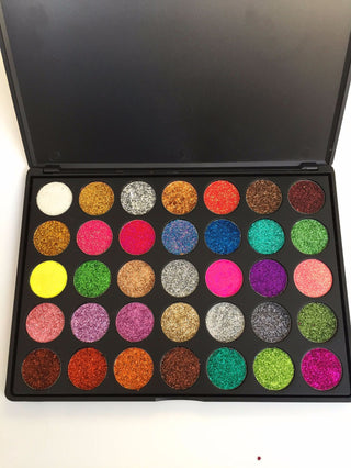  LeBeauti 35-Shade Diamond Glitter Palette cashymart