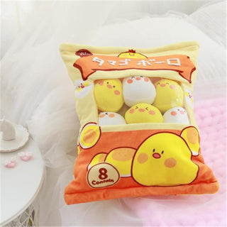  Large Bag Of Snacks And Pillow Plush Toys cashymart