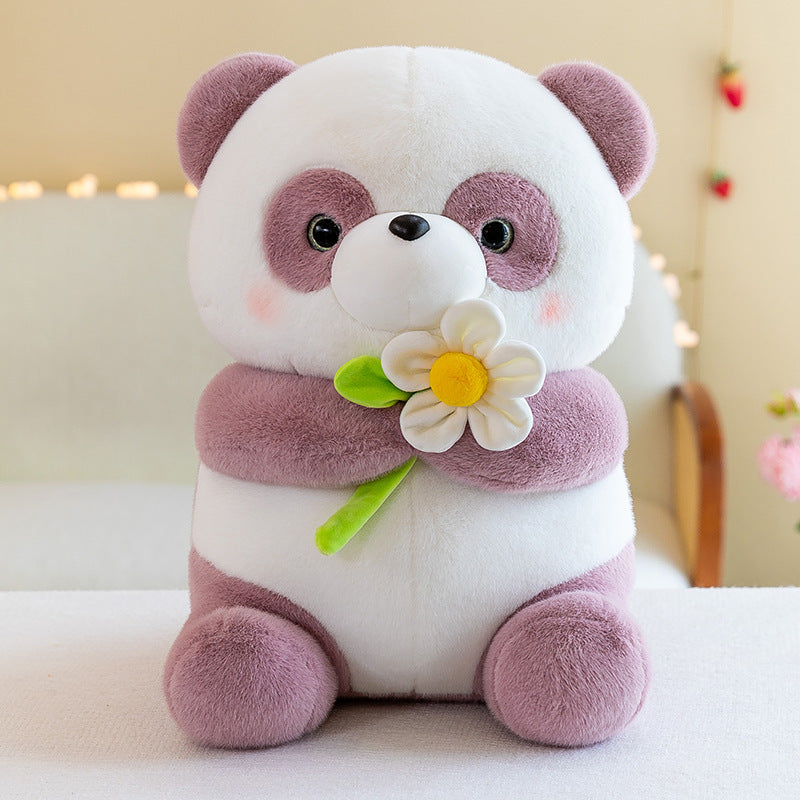  Adorable Flower Panda Plush Toy Collection cashymart