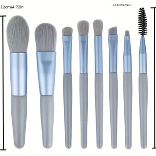  8-Piece Multi-Functional Makeup Brush Kit cashymart