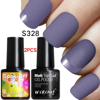  Frosted Seal Nail Gel Polish cashymart