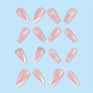  Pink Coffin Press-On Nails cashymart