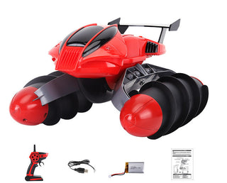  Amphibious Waterproof RC Speedboat cashymart