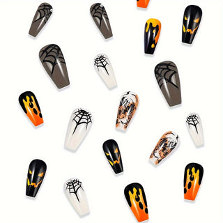  Spooky Chic Halloween Press-On Nails cashymart