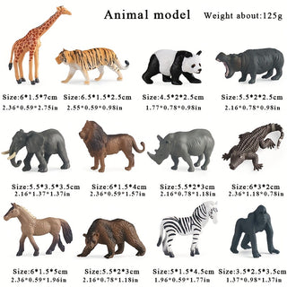  Mini Animal Action Figures Set cashymart