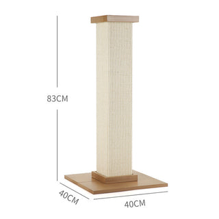  Roman Column Cat Scratching Board with Sisal Material cashymart