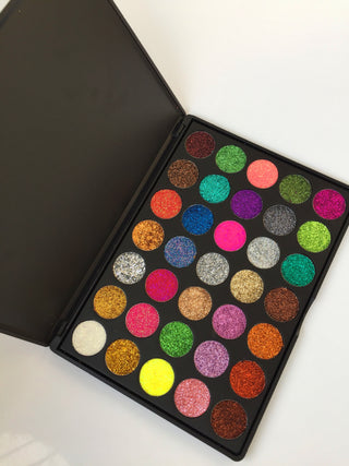  LeBeauti 35-Shade Diamond Glitter Palette cashymart