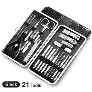  Nail manicure tool kit combo set cashymart