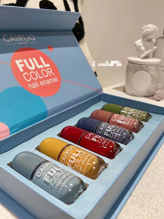  Macaron Color Set Water-based Nail Polish Set cashymart