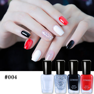  Water-Based Odorless Nail Polish Set cashymart