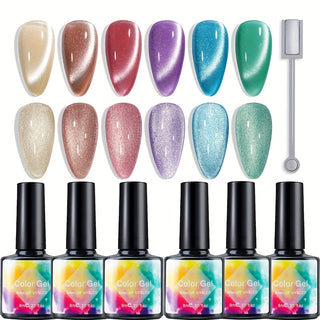  Glitter Gel Nail Polish Set cashymart