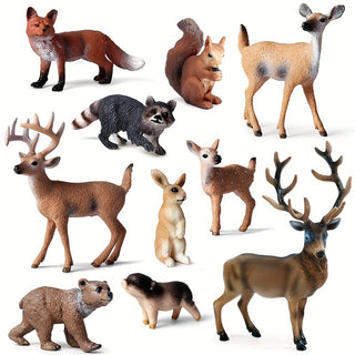  Forest Animal Figures cashymart