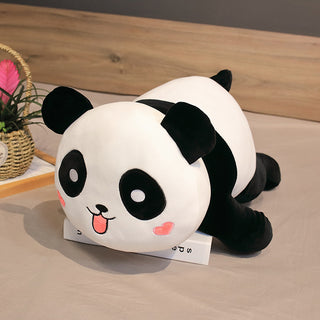  Lying Panda Pillow, Large Sleeping Pillow cashymart