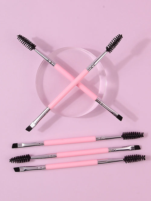  5PCS Pink Double-Headed Makeup Brushes cashymart