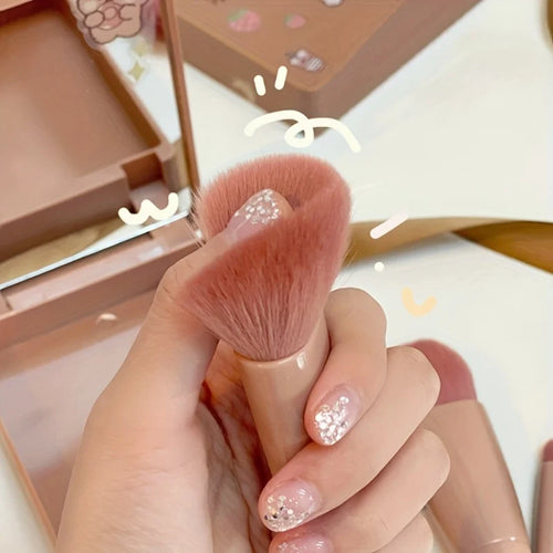  5Pcs Portable Makeup Brush Set Travel Kit cashymart