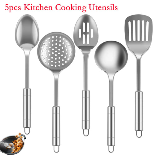  5Pcs Stainless Steel Kitchen Utensils Set cashymart