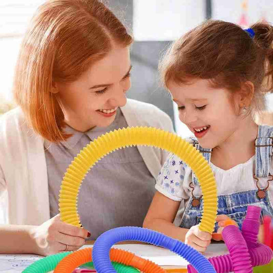  Flexible Sensory Tube Toy for Creative Play and Development cashymart