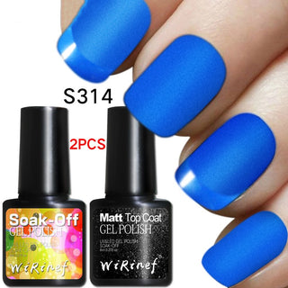  Frosted Seal Nail Gel Polish cashymart