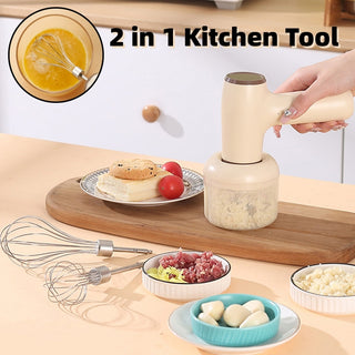  USB Rechargeable Garlic Chopper cashymart