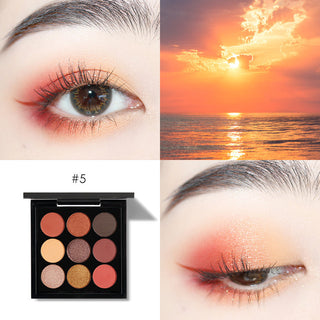  Nine-color Eyeshadow Palette cashymart