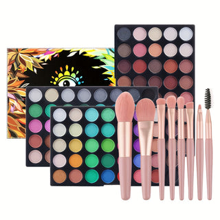  POPFEEL 3-in-1 Travel Eyeshadow Palette cashymart