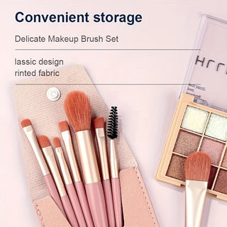  8-Piece Makeup Brush Set cashymart